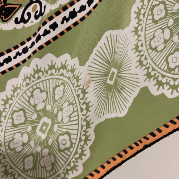 Neiman 100% Silk Maxi Dress Paisley Etro Style S - Picture 10 of 13